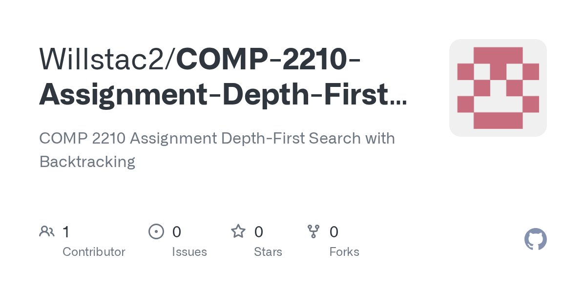 QQcodinghelp's tweet card. COMP 2210 Assignment Depth-First Search with Backtracking - Willstac2/COMP-2210-Assignment-Depth-First-Search-with-Backtracking
