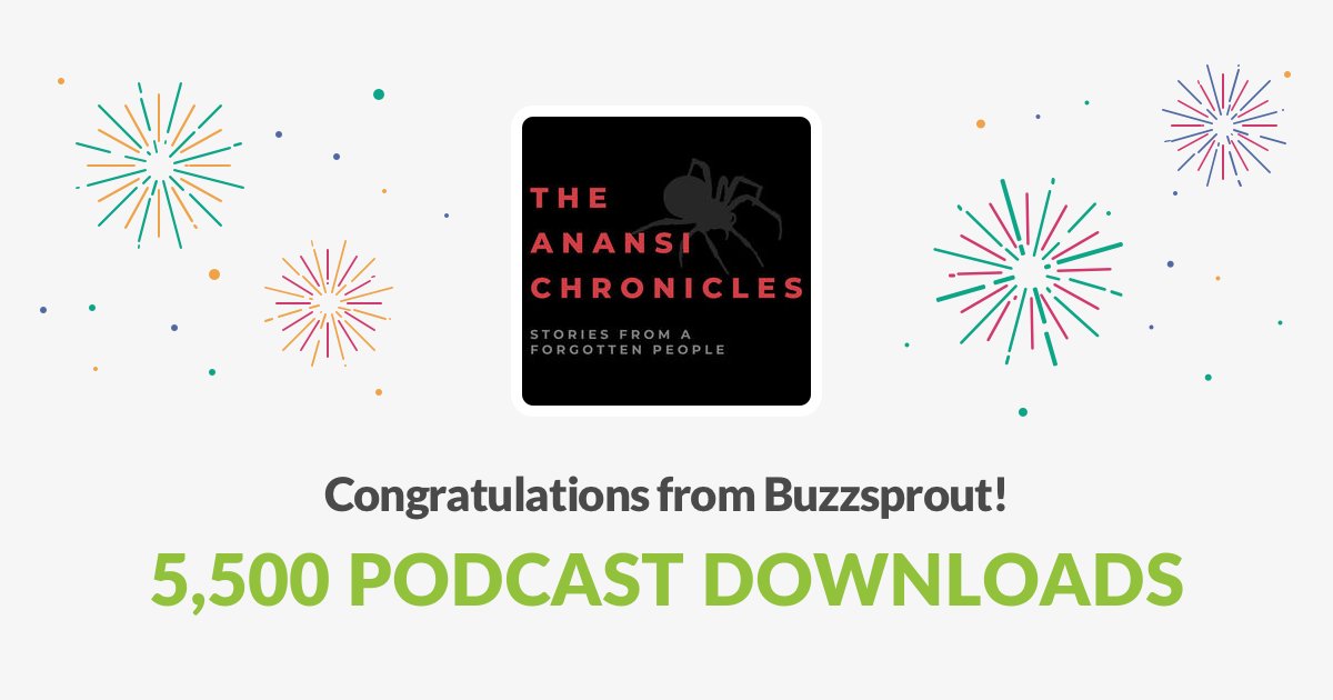 TheAnansipod's tweet card. The Anansi Chronicles is an anthology of stories based on black history and legends from all around the world. From the ancient kingdom of Mali, to the first black republic of Haiti- listen to black...