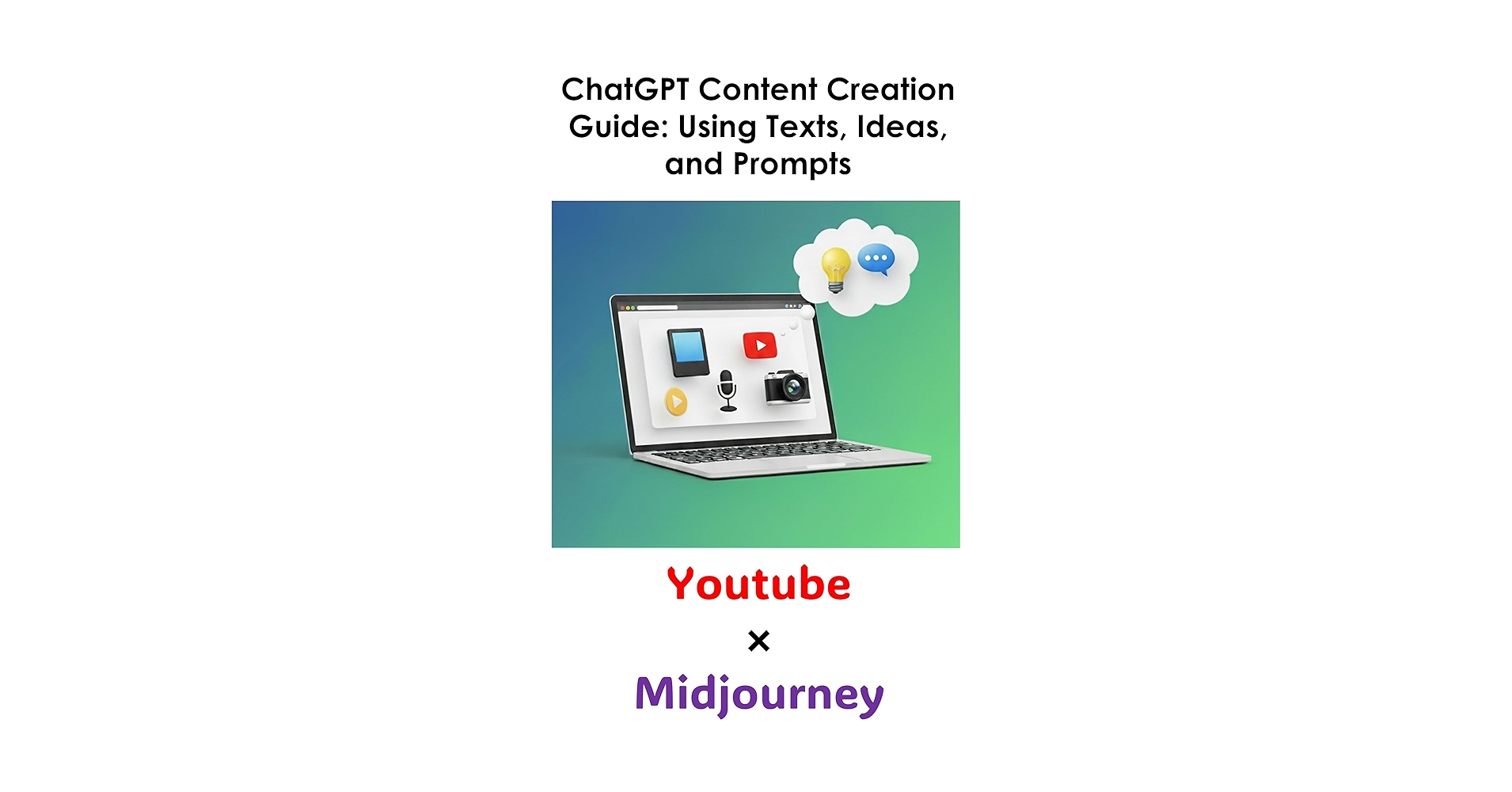 YoshiCodeStack's tweet card. ChatGPT Content Creation Guide: The Art of Writing, Ideation, and Prompting
