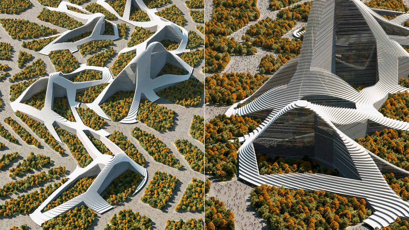 dynamic_forms's tweet card. ayri Atak Architectural Design Studio: Cities of the future - Considering the future scenarios, this concept project draws attention with its sensitivity to green and user. This project, which was...