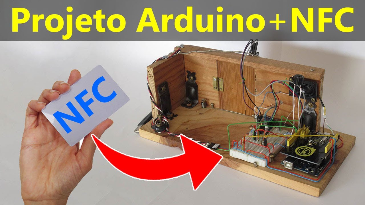 jomirife's tweet card. Projeto Arduino com cartões NFC para controlo e interface de porta...