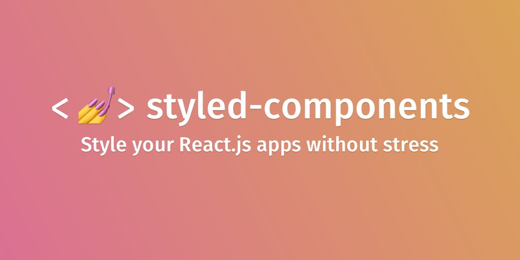 JavaScript30000's tweet card. Visual primitives for the component age. Use the best bits of ES6 and CSS to style your apps without stress 💅 - styled-components/styled-components