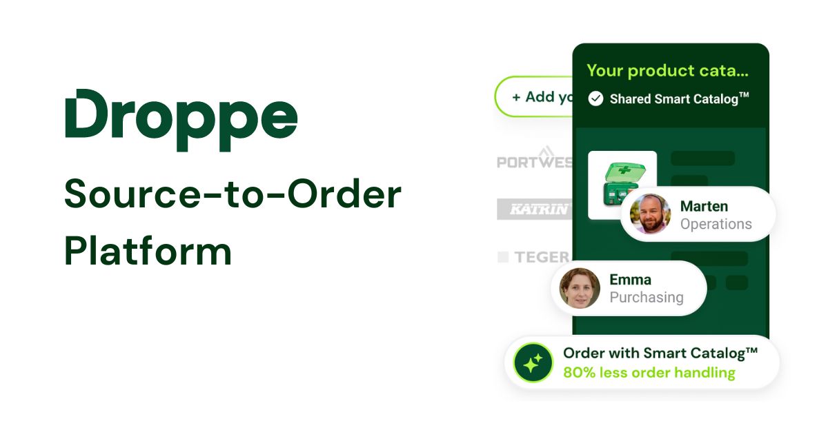 DroppeHQ's tweet card. Find everything you need to get the job done from Europe's leading brands. ✔ 50,000+ products ✔ 40,000+ customers ✔ Fast, reliable delivery