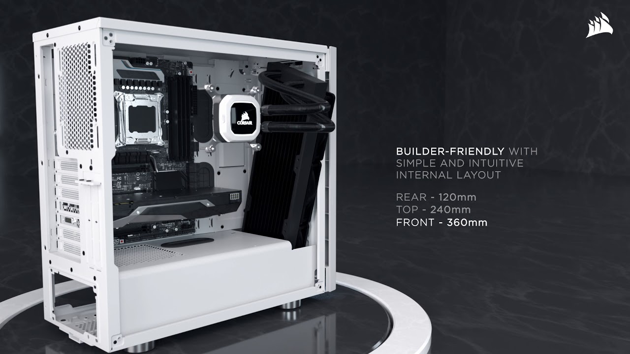 data_labtech's tweet card. CORSAIR CARBIDE 275R 3D TRAILER