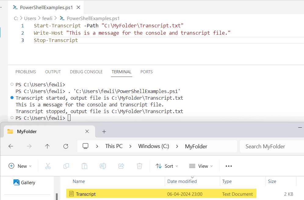 PowerShellFAQs's tweet card. Keep reading to know everything about PowerShell Write-Host to File with examples. Learn how to write the output of Write-Host to a file in PowerShell.
