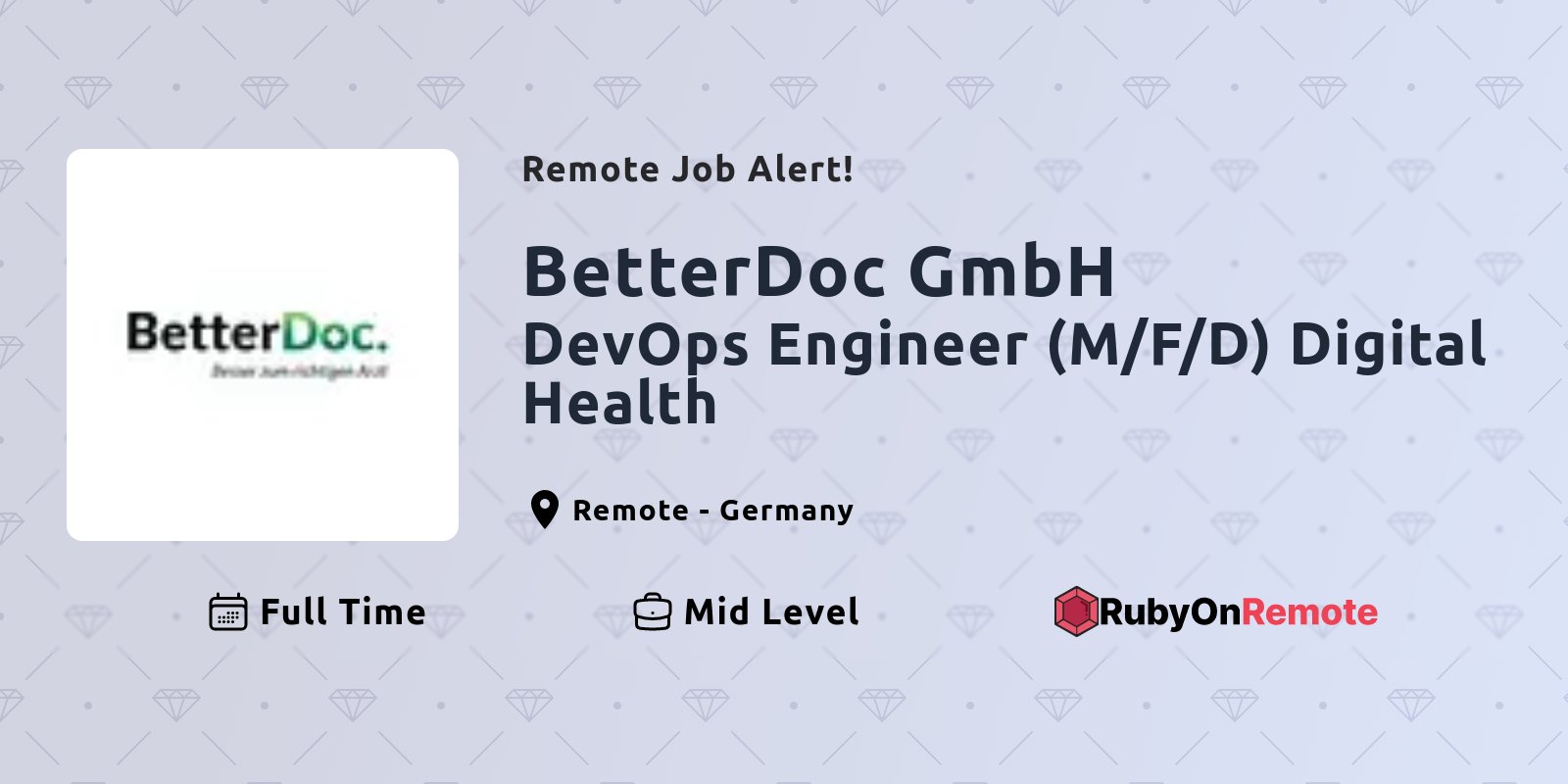 RubyOnRemote's tweet card. Find curated remote ruby jobs in one place. Join the remote work force.