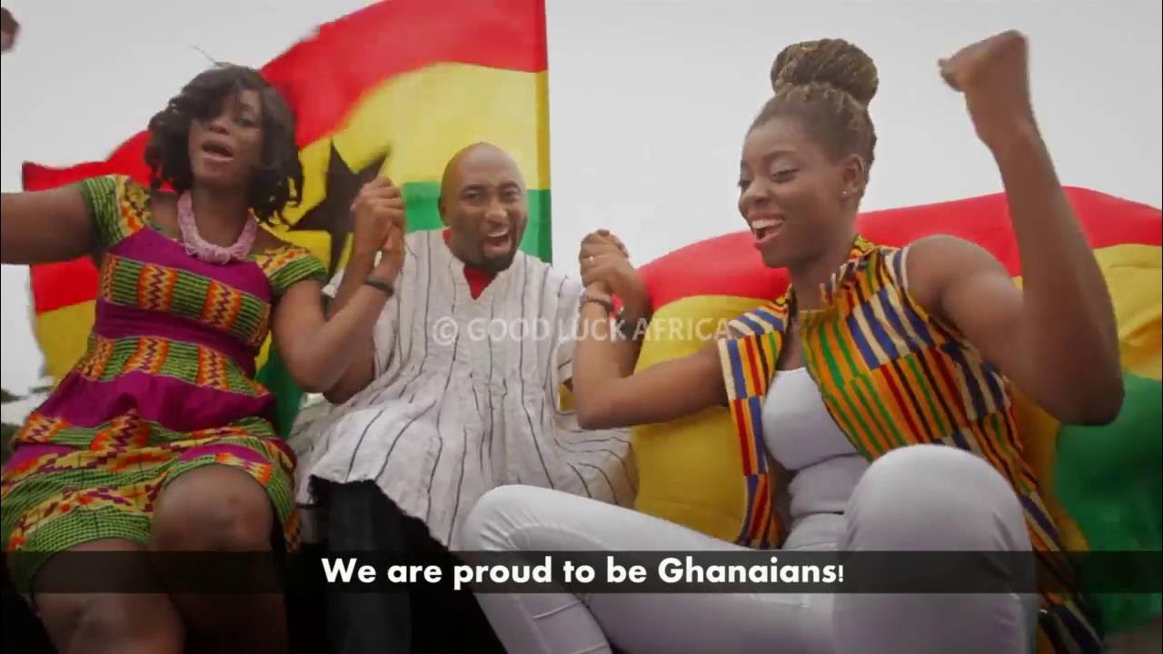 MaNameIs_Aaron's tweet card. " God bless our home land Ghana " National Anthem - Peace Campaign