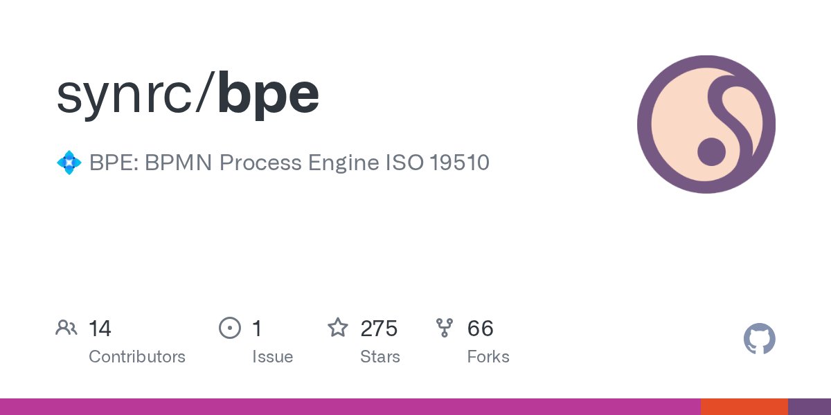 awesome_elixir's tweet card. 💠 BPE: BPMN Process Engine ISO 19510. Contribute to synrc/bpe development by creating an account on GitHub.