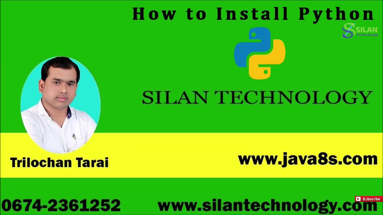 pythontpoint's tweet card. How to Install Python || Python Training || Silan Software