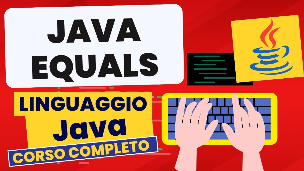 artigianiweb's tweet card. Equals | Corso Java Pratico