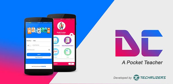 AndroidCodeLab's tweet card. Doubt Crusher’s Moto is to make your Institute grow Digitally. This application Provides you an opportunity to provide your students and…