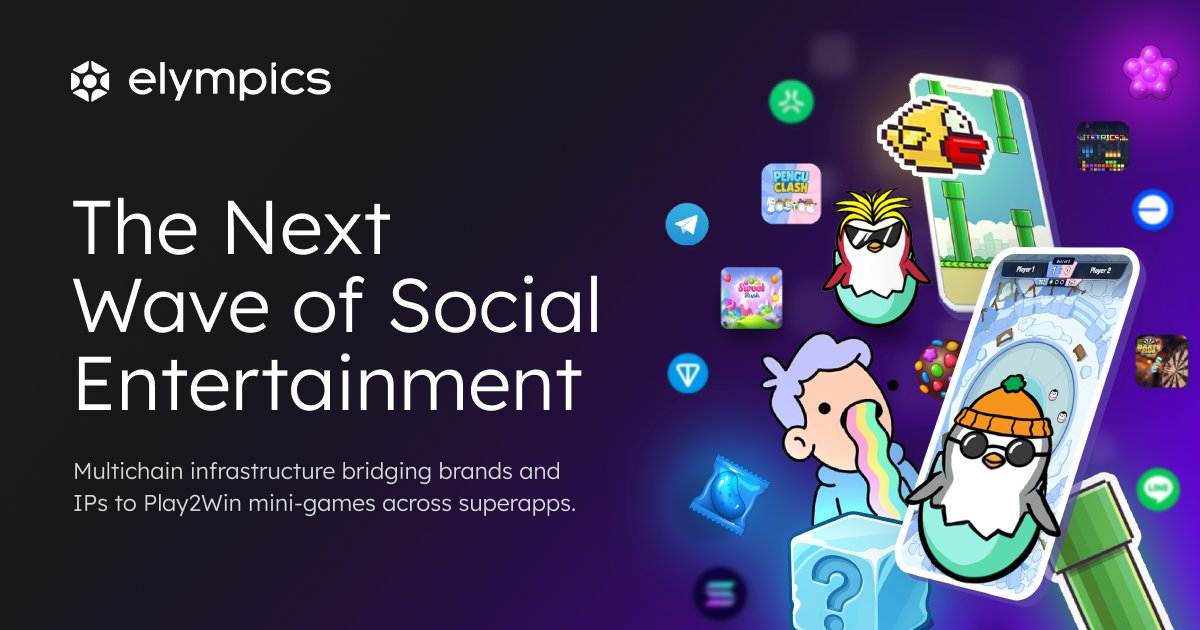 mohamma92378267's tweet card. Multichain infrastructure bridging brands and IPs to Play2Win mini-games across superapps.