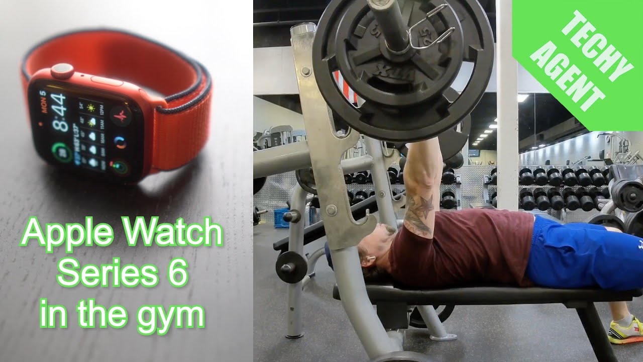 TechyAgent's tweet card. Apple Watch Series 6 - Any good in the gym? REVIEW part 1