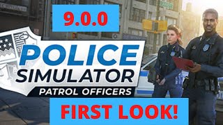 DPSComputing's tweet card. After the much-hyped and long-awaited release of Police Simulator: Patrol Officers 9.0.0 does the new update live up to expectations or is it a disappointment? There’s only one way to find ou…