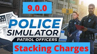 DPSComputing's tweet card. By George they’ve done it! STACKING CHARGES WORKS in Police Simulator 9.0.0 as we take on our bold challenge of Shift 22 in downtown Brighton! There’s been LOADS of complaints online ab…