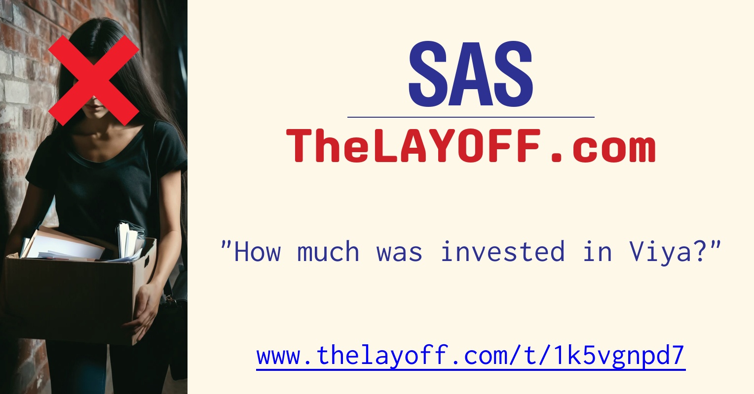 LayoffThe10104's tweet card. See full discussion thread at TheLayoff.com