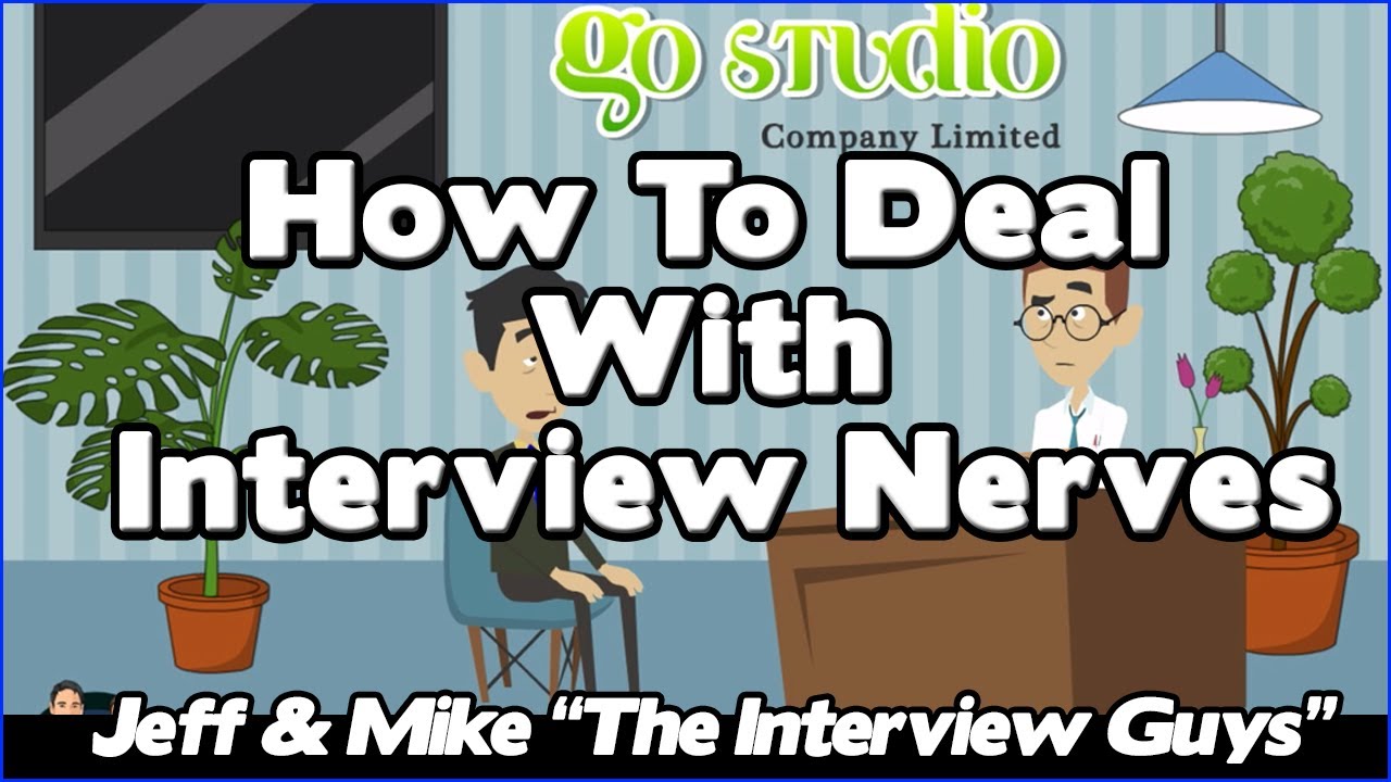 2InterviewGuys's tweet card. Job Interview Tips - How To Deal With Interview Nerves
