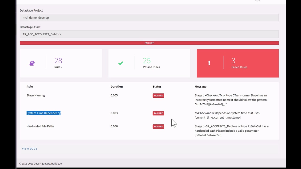 DataMigrators's tweet card. MettleCI - DataStage Job Quality Analysis