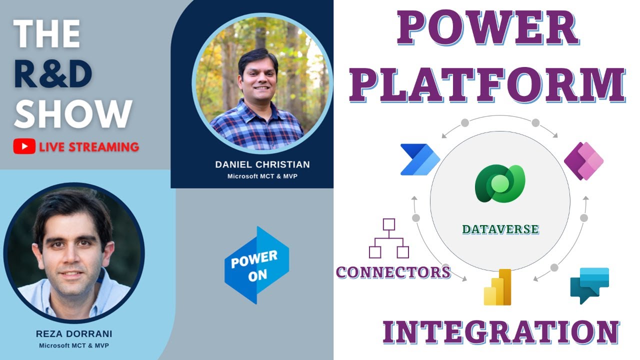 RnD_Show's tweet card. Power Platform Integration - Power Apps, Automate, Power BI & Virtual...