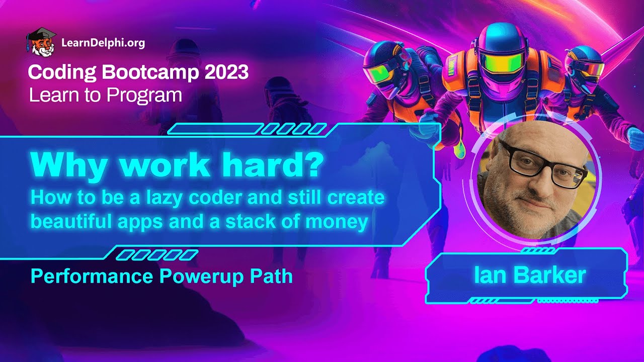 EmbarcaderoTech's tweet card. Why work hard? How to create apps + stacks of money the easy way -...