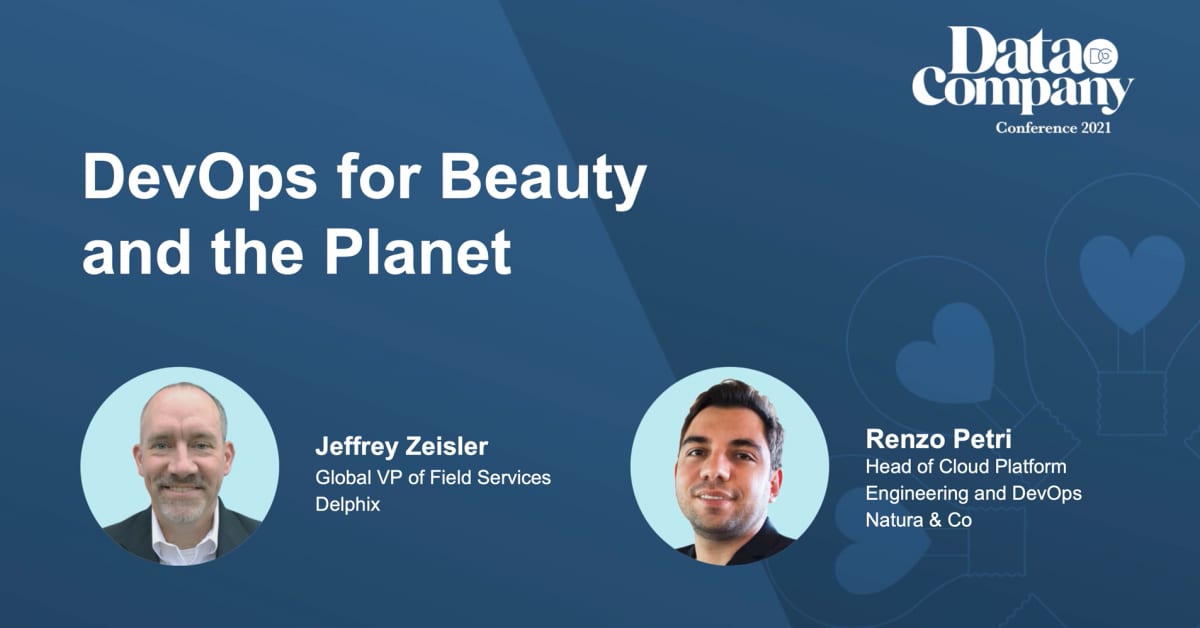 Annabelle_Ross's tweet card. The fourth largest beauty company in the world is embracing data and DevOps principles to shape a better, more caring world