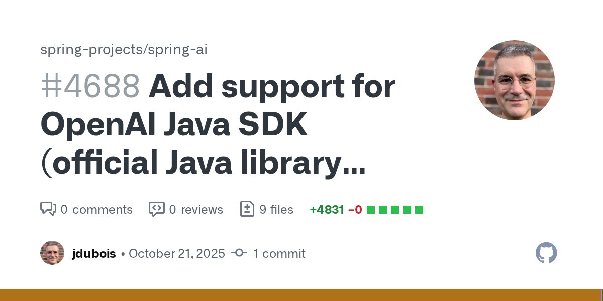 juliendubois's tweet card. This follows the discussion on ticket #3368 This is a draft PR as the work is pretty big, I'll start with the simpler implementations (Embeddings) and finish with the more complex one (Chat).