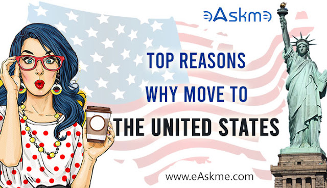 vhowtodo's tweet card. Why is everyone moving to the USA? Why may you want to settle down in the United States? Why America is the best place to move in? Here are the answer