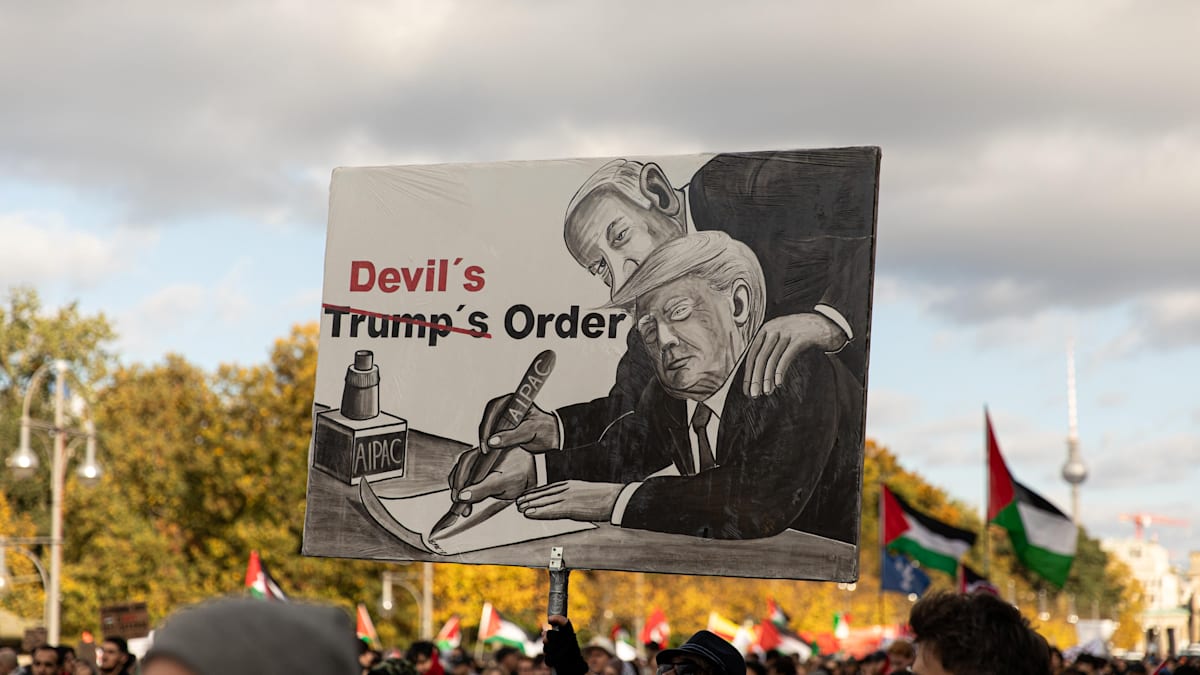 AhmadMansour__'s tweet card. Eins zu null für die Wirklichkeit: Ausgerechnet Donald Trump bringt jenen Frieden näher, den die linksradikale Pro-Palästina-Szene immer gefordert hat. Die Reaktionen des Milieus sind verräterisch.