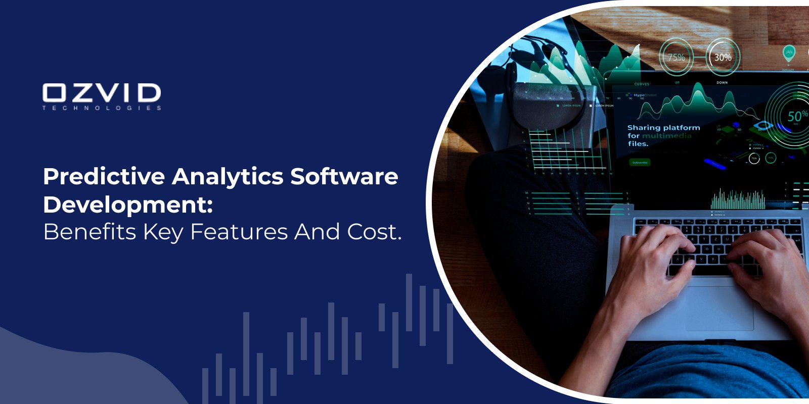 OzvidTech's tweet card. In today’s data-driven business world, making informed decisions is no longer optional—it’s essential. Predictive analytics software development has e...