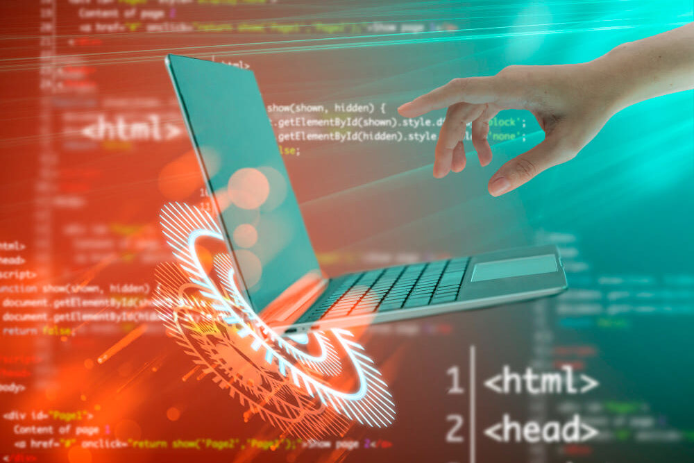 MarcusODev's tweet card. As diferenças entre programação Front-end e Back-end. Entenda como é para desenvolver aplicações web funcionais, seguras e eficientes.
