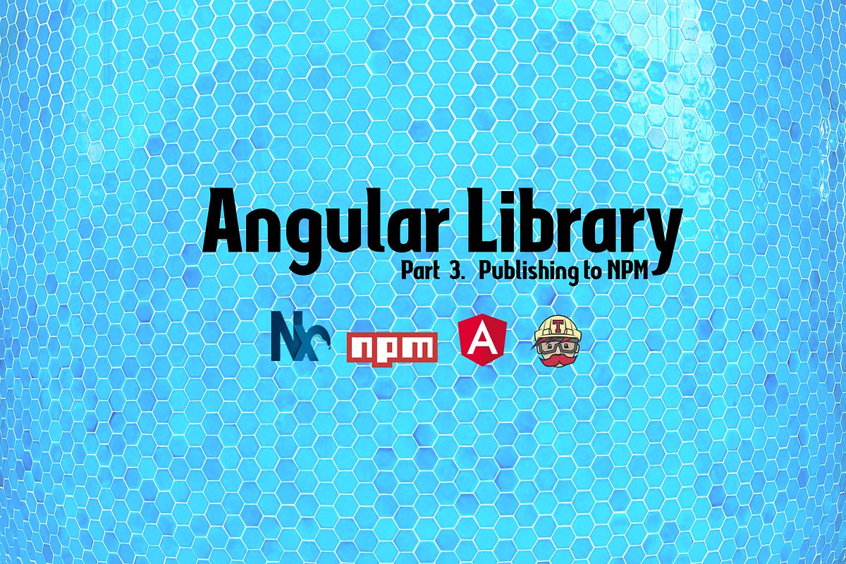 alfrodo_perez's tweet card. This is the third part for a series of posts that will help you to create an Angular 7 publishable library and its documentation using…