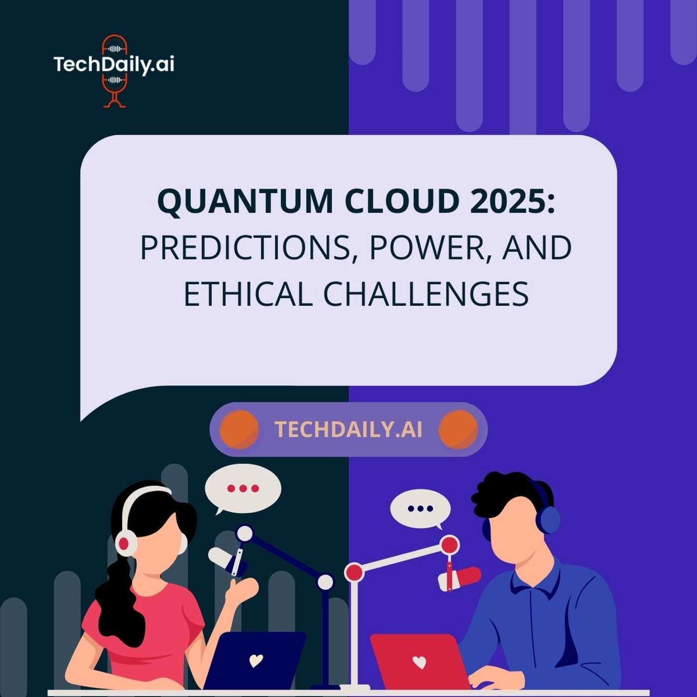 Techdailyai's tweet card. Quantum computing is leaving the lab and entering the cloud, reshaping what’s possible in science, business, and society. What once felt like science fiction