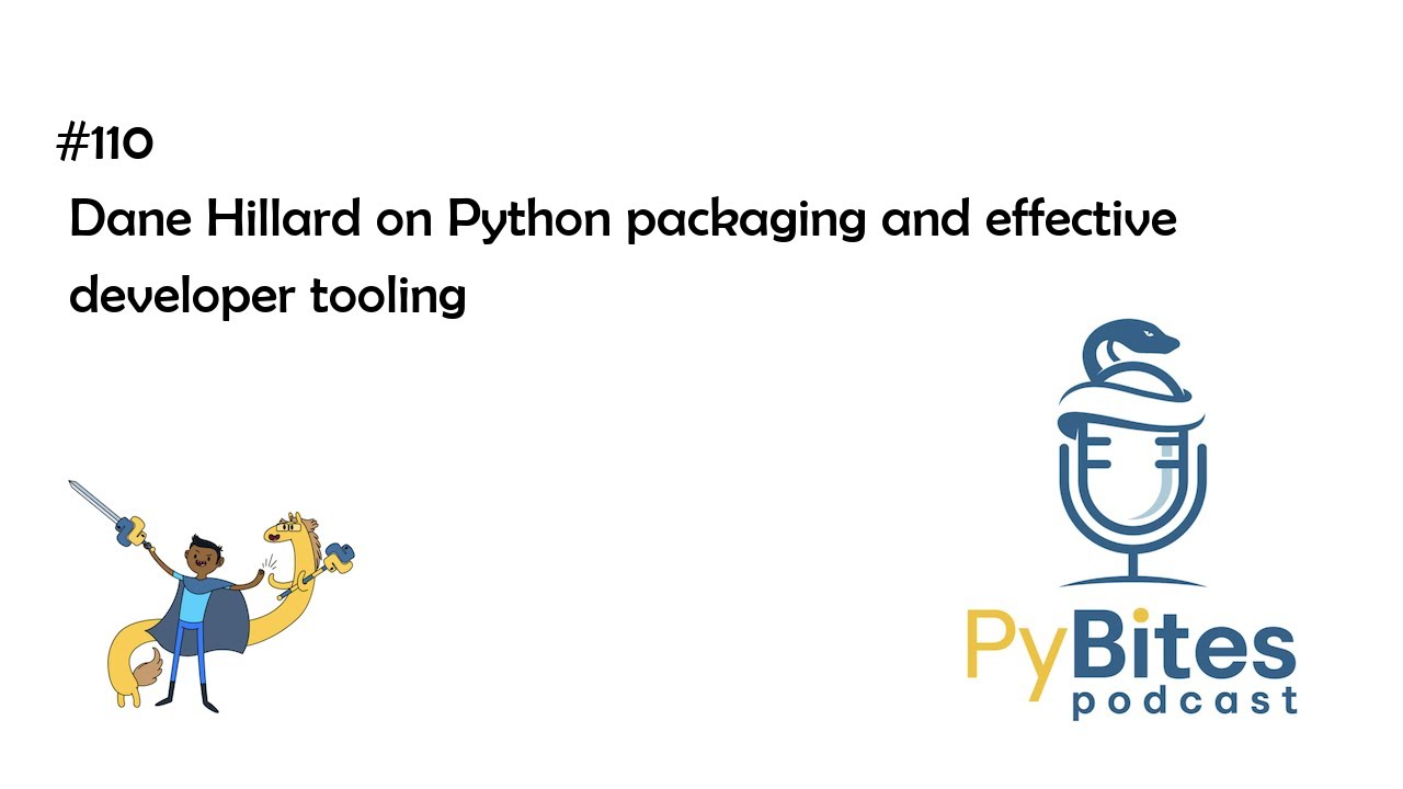 ManningBooks's tweet card. Pybites Podcast 110 - Dane Hillard on Python packaging and effective...