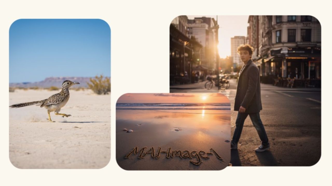 TechHounder's tweet card. Microsoft debuts MAI-Image-1, its first in-house AI image generator, specializing in photorealism, natural lighting, and fast image generation.