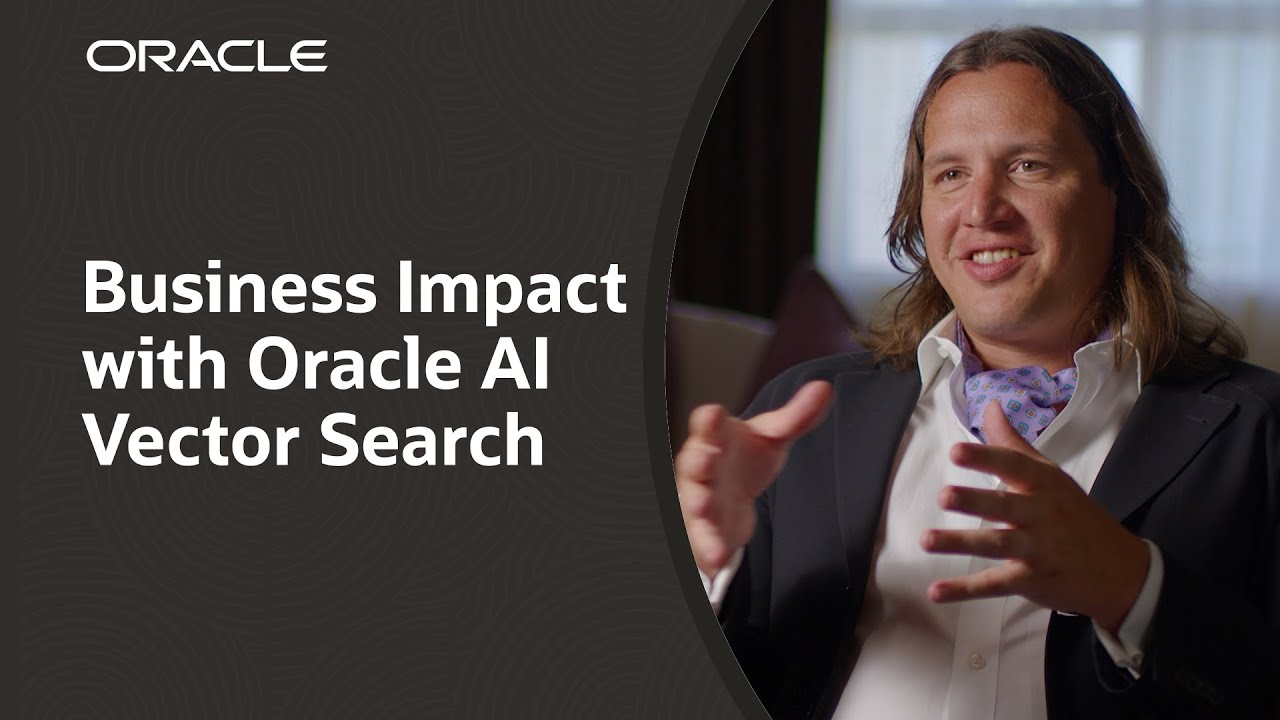 OracleRules's tweet card. How Businesses Accelerate AI Insights with Oracle AI Vector Search