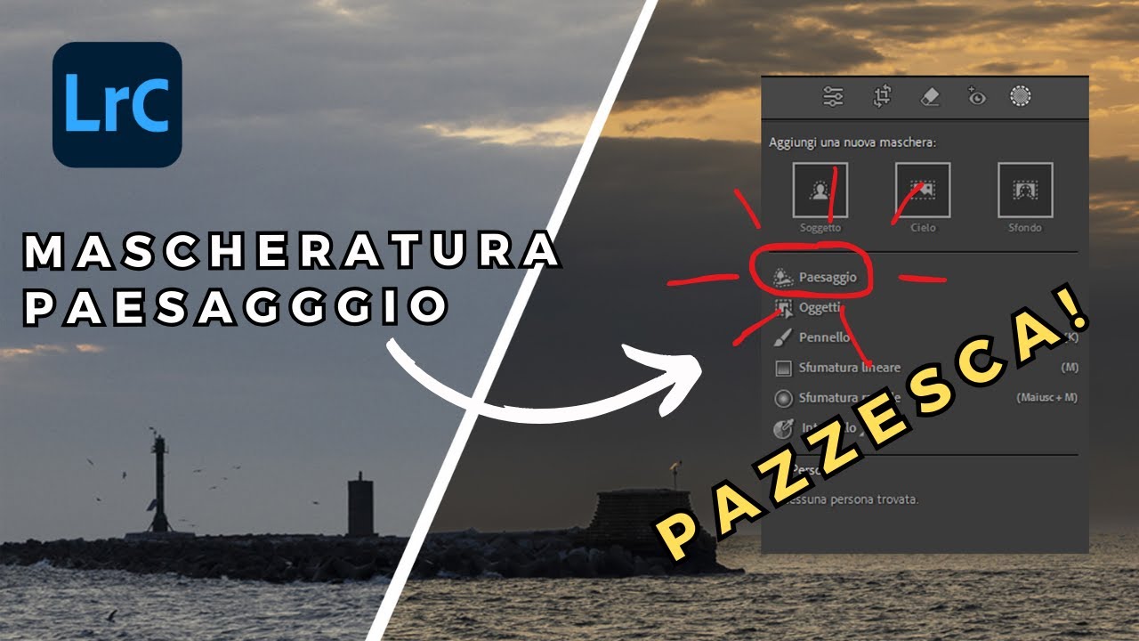 M_archphotoart's tweet card. Scopri la Nuova Mascheratura Seleziona Paesaggio in Lightroom –...
