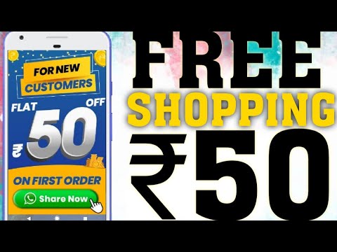 Androidhackers3's tweet card. ₹50 free shopping trick | Dealshare | New app to earn 2021 | Refer...