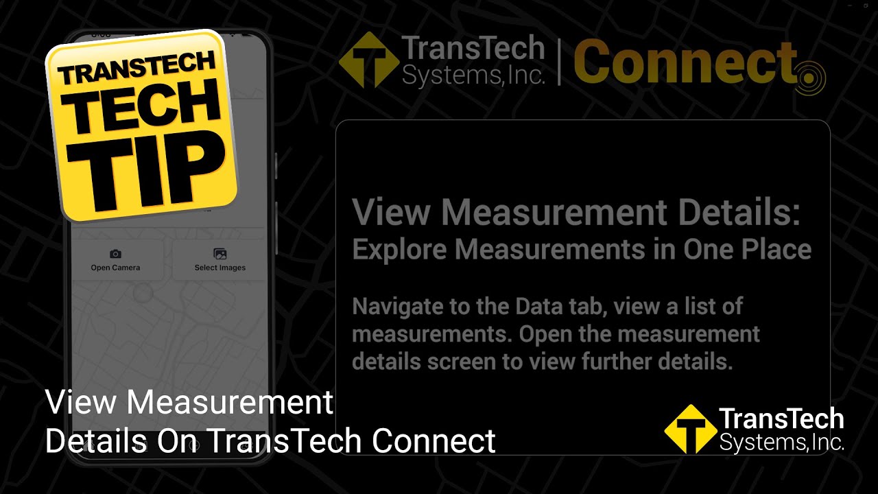 TransTechSystem's tweet card. TransTech Connect - View Measurement Details