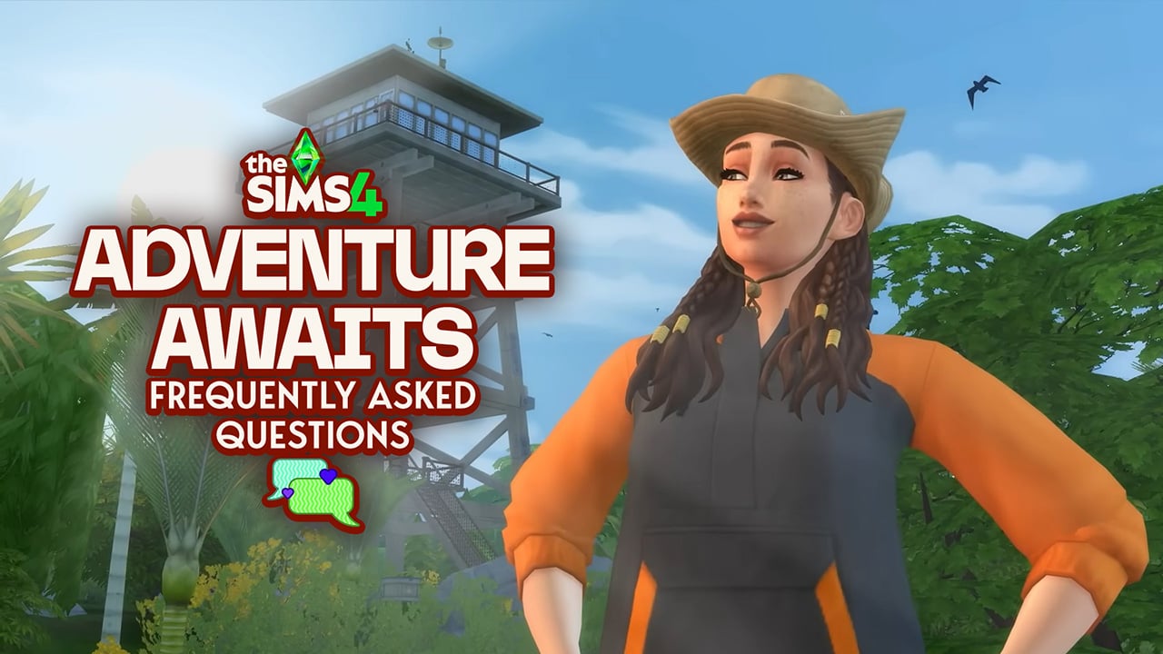 TheSimCommunity's tweet card. The Sims Team have released an official Sims 4 Adventure Awaits FAQ, shinging light on some of the latest Expansion Packs features in greater detail!
