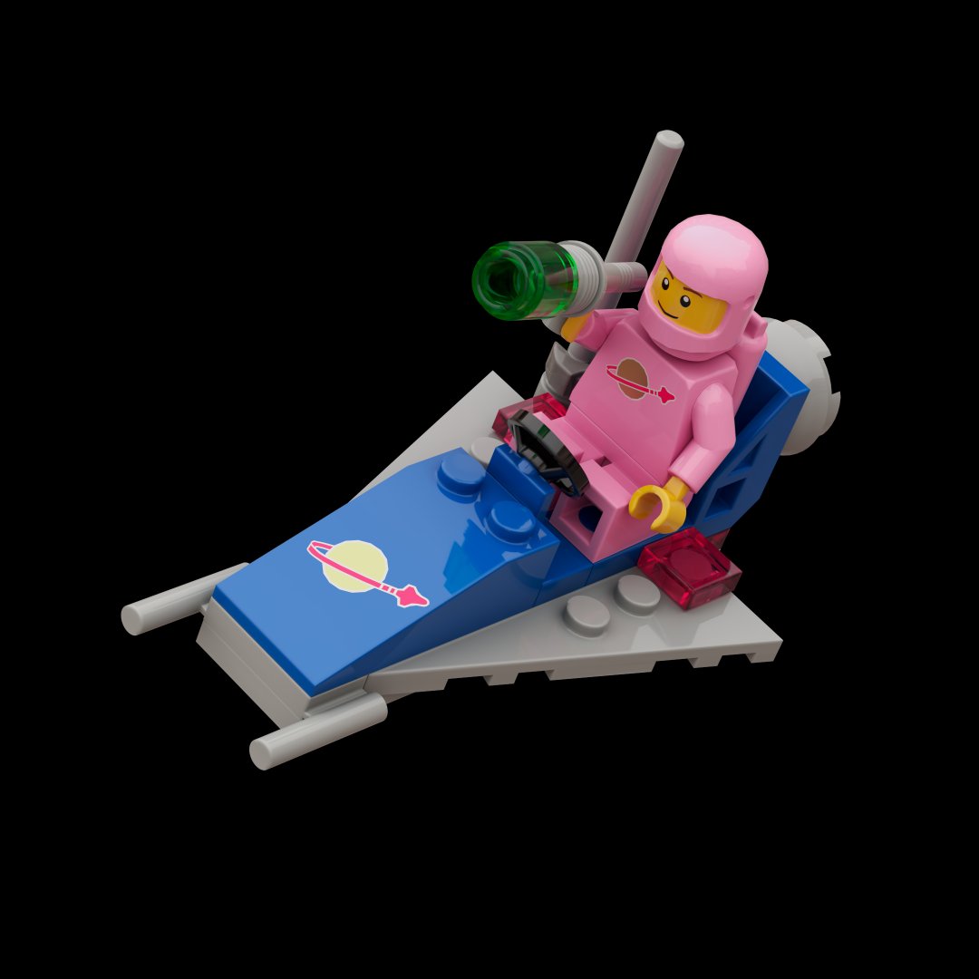 voxel_pacman's tweet card. LEGO Little Spaceship ready for print.PNG image format 8640x8640 pixel resolution.Disclaimer: This item is not official merchandise. LEGO® is a trademark of the LEGO Group of companies and does not...
