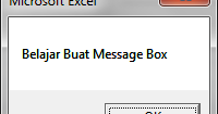 RumusExcel's tweet card. Tutorial cara menggunakan Message Box atau MsgBox dengan menggunakan VBA Excel, mulai dari yang sederhana sampai dengan penggunaan dengan Message Box untuk 2 opsi atau lebih.
