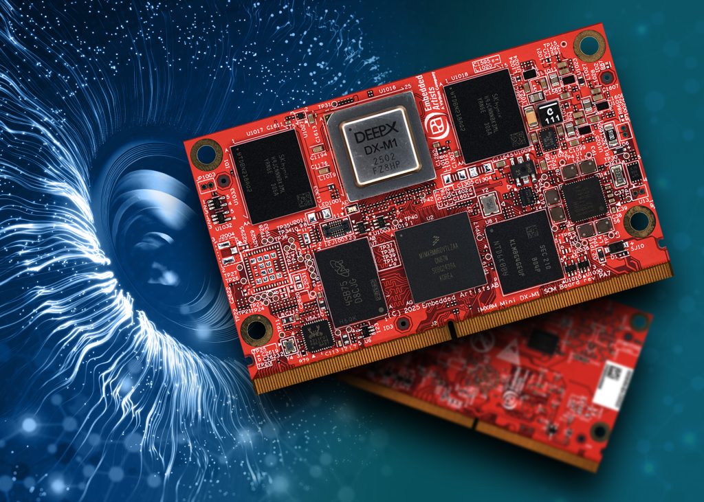 CIE_Magazine's tweet card. Virtium Embedded Artists, the designer and manufacturer of industrial and edge AI computing solutions, has launched the iMX8M Mini DX-M1, a system-on-module