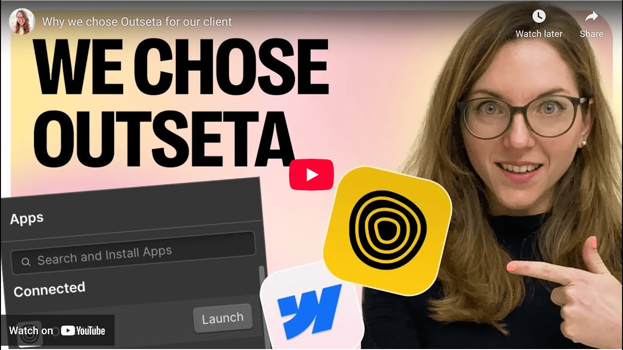 outseta's tweet card. Why Alessia Sannazzaro Chose Outseta for Building a Membership Site...