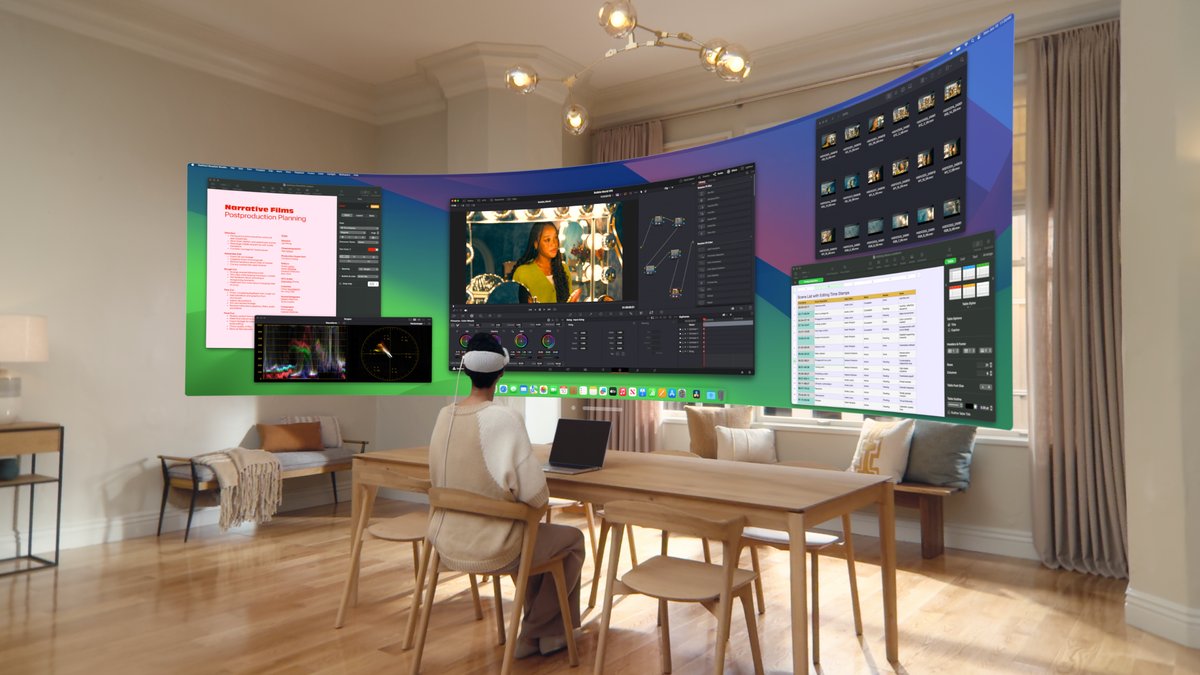 OculusRank's tweet card. The Wide and Ultrawide modes for Mac Virtual Display have now arrived for all Apple Vision Pro owners in visionOS 2.2.