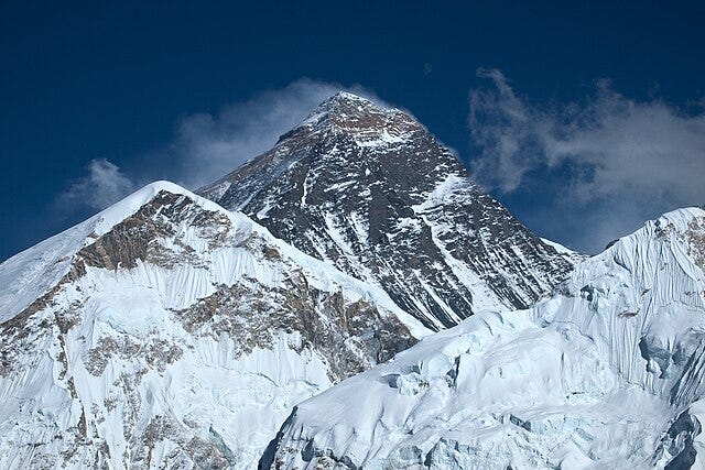 devops_blog's tweet card. (Funny I chose mount Everest to illustrate immutability but the Hillary Step is no longer there)