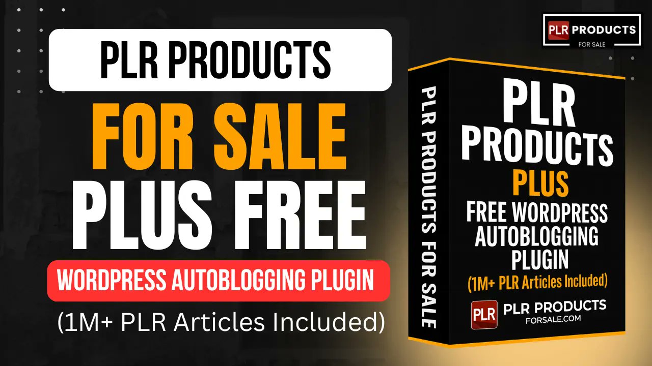 JustDreamItMedi's tweet card. Discover PLR products for sale with instant downloads and get the Free WordPress Autoblogging Plugin included. Access 1M+ PLR articles, automate content, and grow your online business today.
