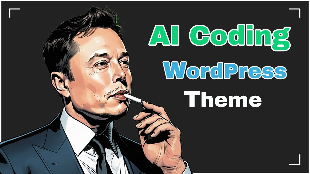 sina_magh's tweet card. I used GROK AI to Create a WordPress Theme with Tailwind CSS and...
