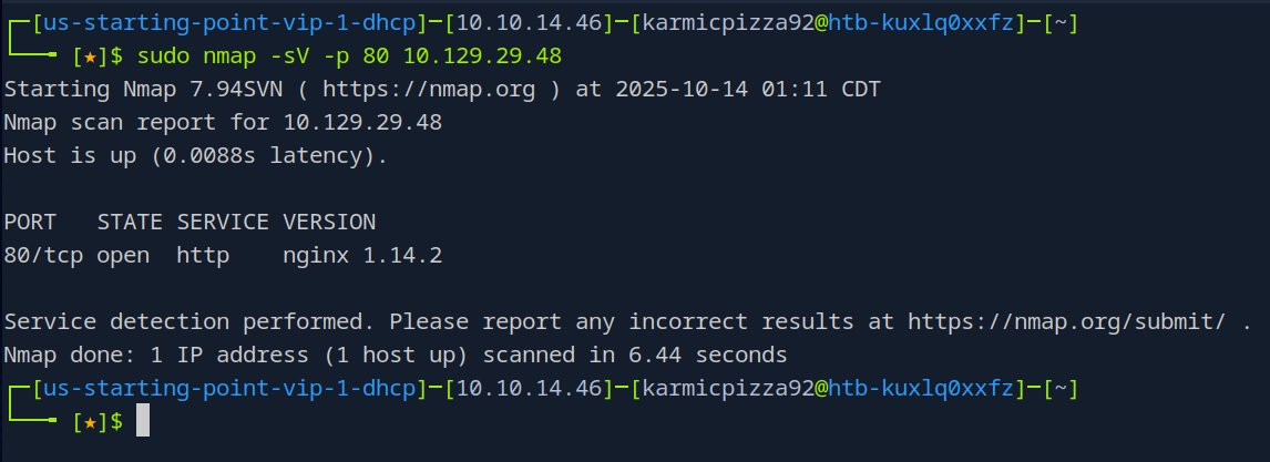 InfoSecComm's tweet card. Looks like for this box we’re going to be using Gobuster to do some web directory brute forcing shenanigans. After starting our Pwnbox and…