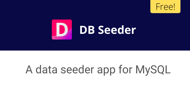 laravelarticle's tweet card. A database seeder app for MySQL. Contribute to haruncpi/db-seeder development by creating an account on GitHub.