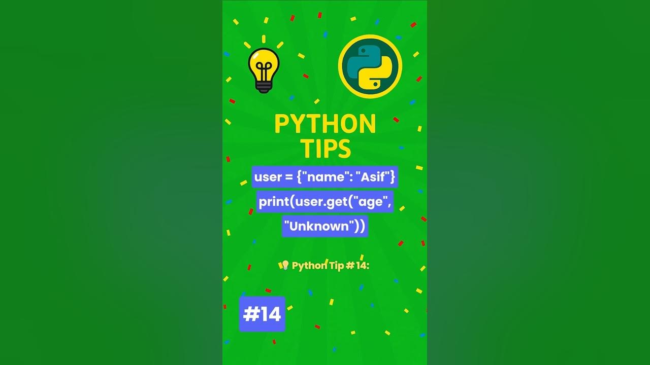 dotnetsme's tweet card. Stop Key Errors With This Python Trick!